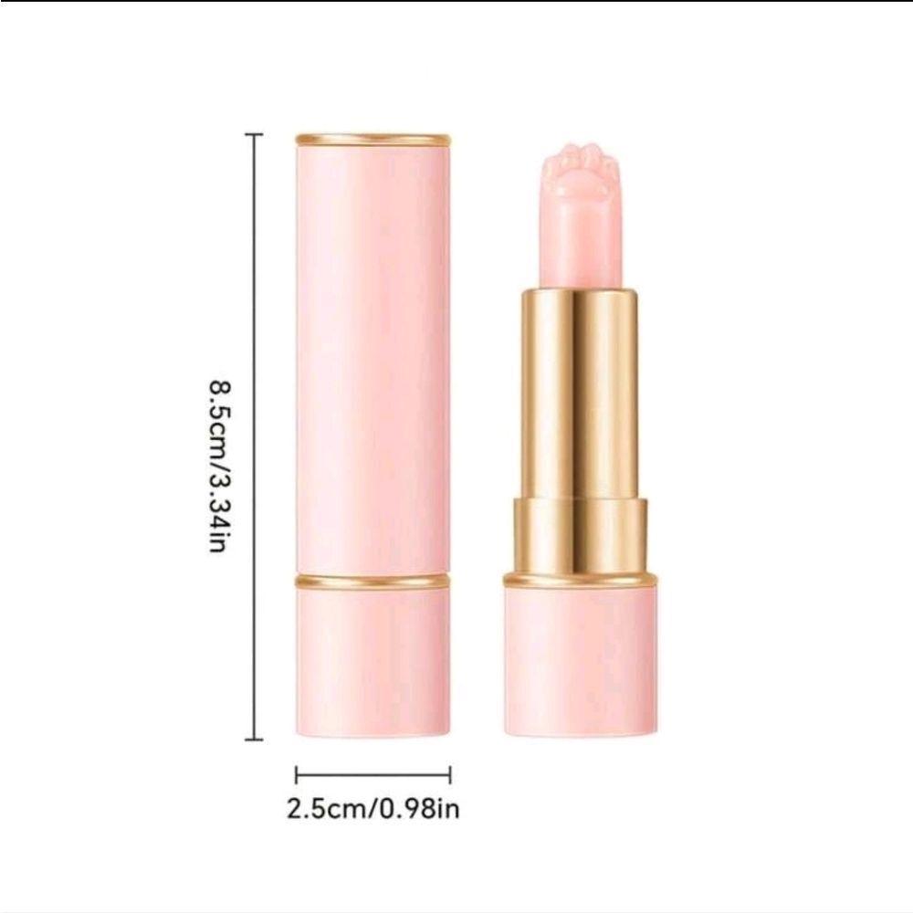 Cat Claw Shaped Waterproof Long-lasting Color Changing Lip Balm